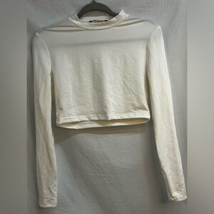 White long sleeve undershirt